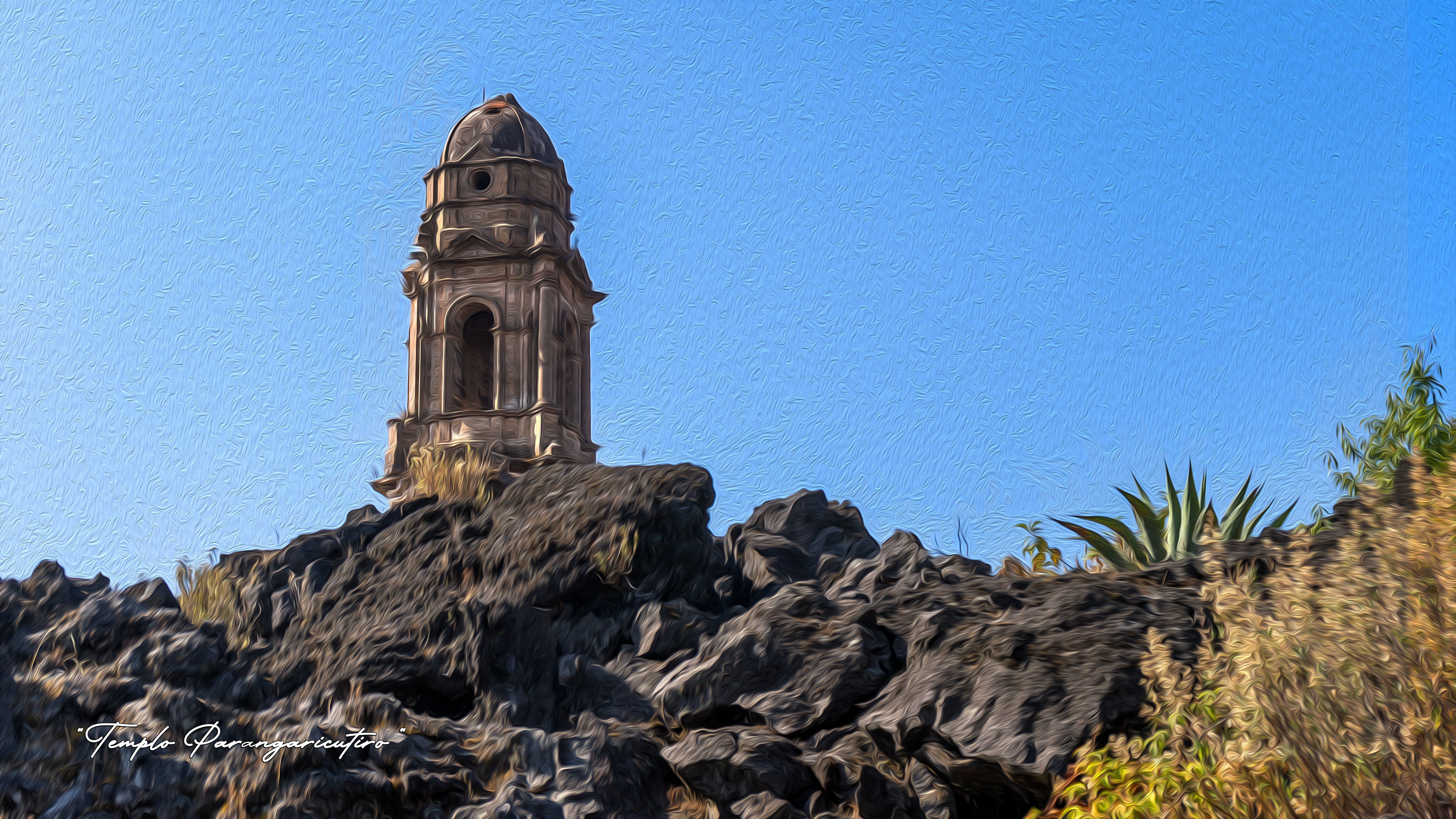 Paricutín V2 Al Óleo